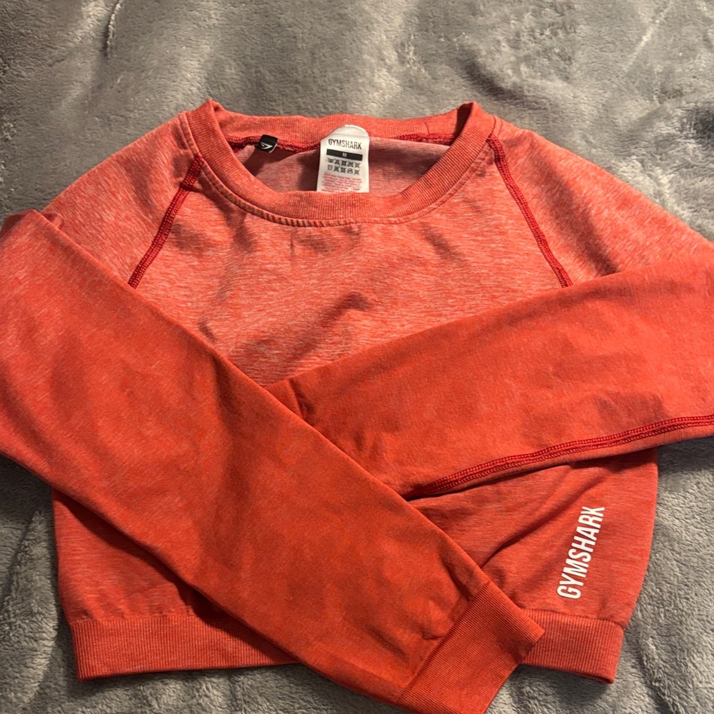 Gymshark Women's Vibrant Red Crew Neck Sweater